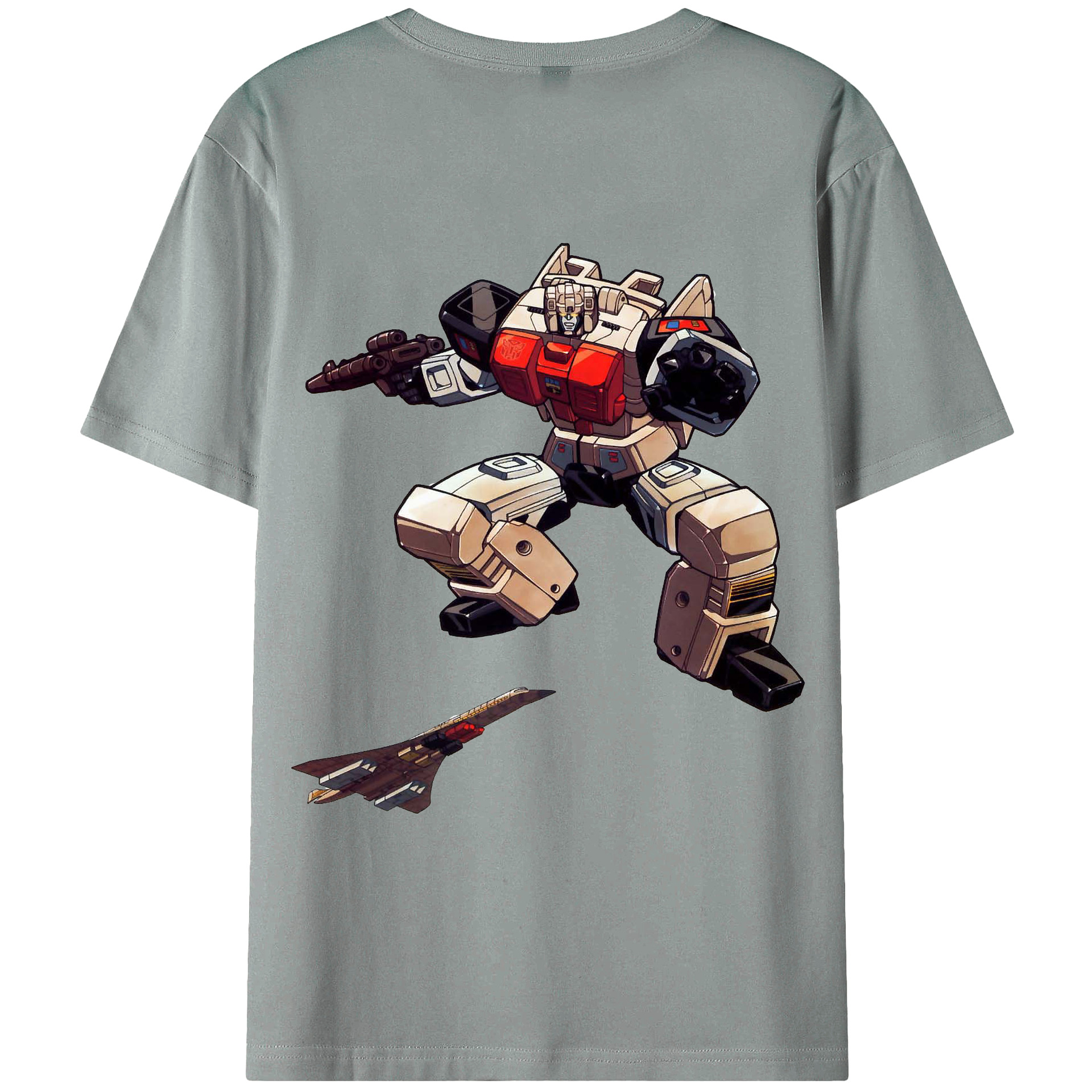（画像用）  綿100％ メンズ半袖Tシャツ（バックプリント） 通気性